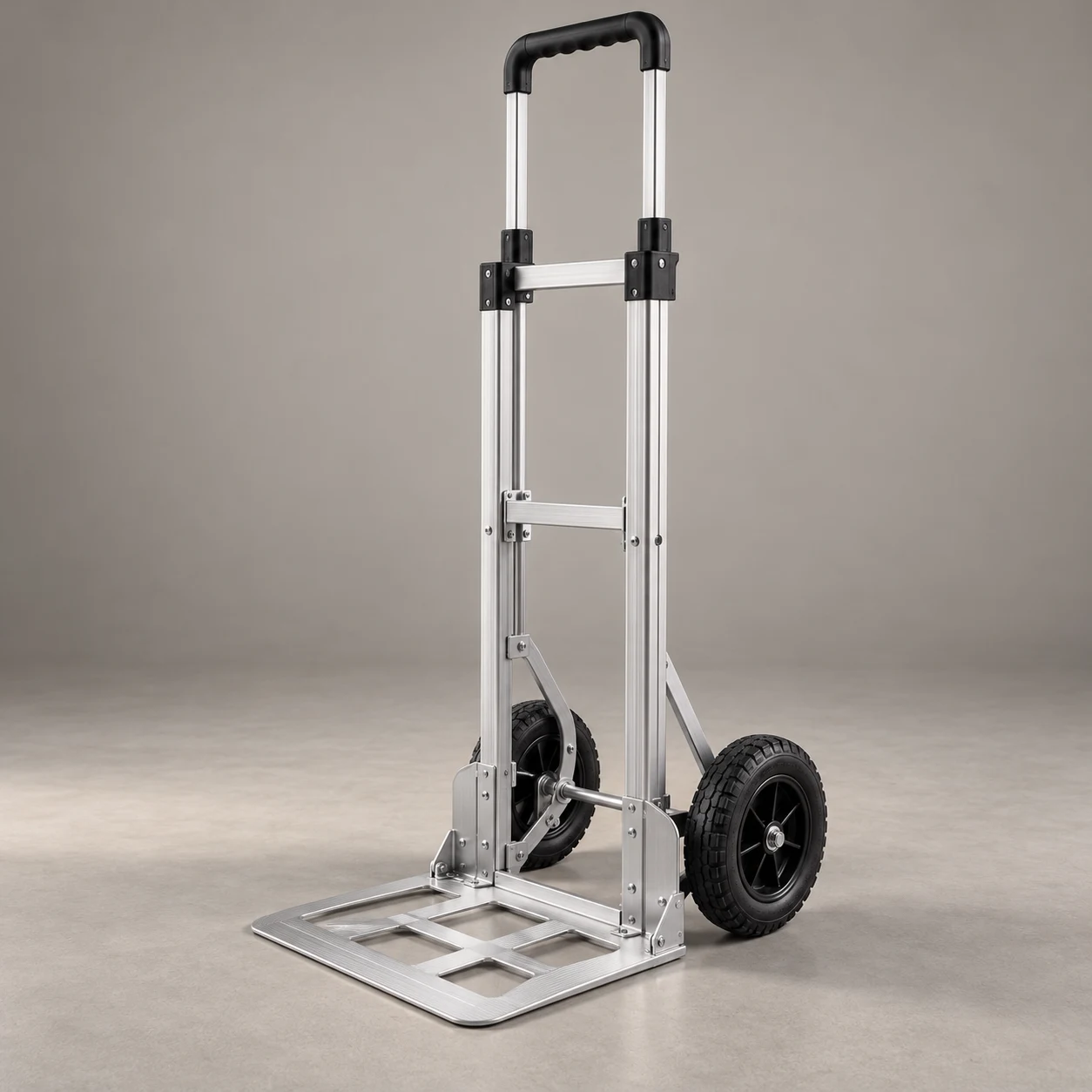 Tall folding hand truck