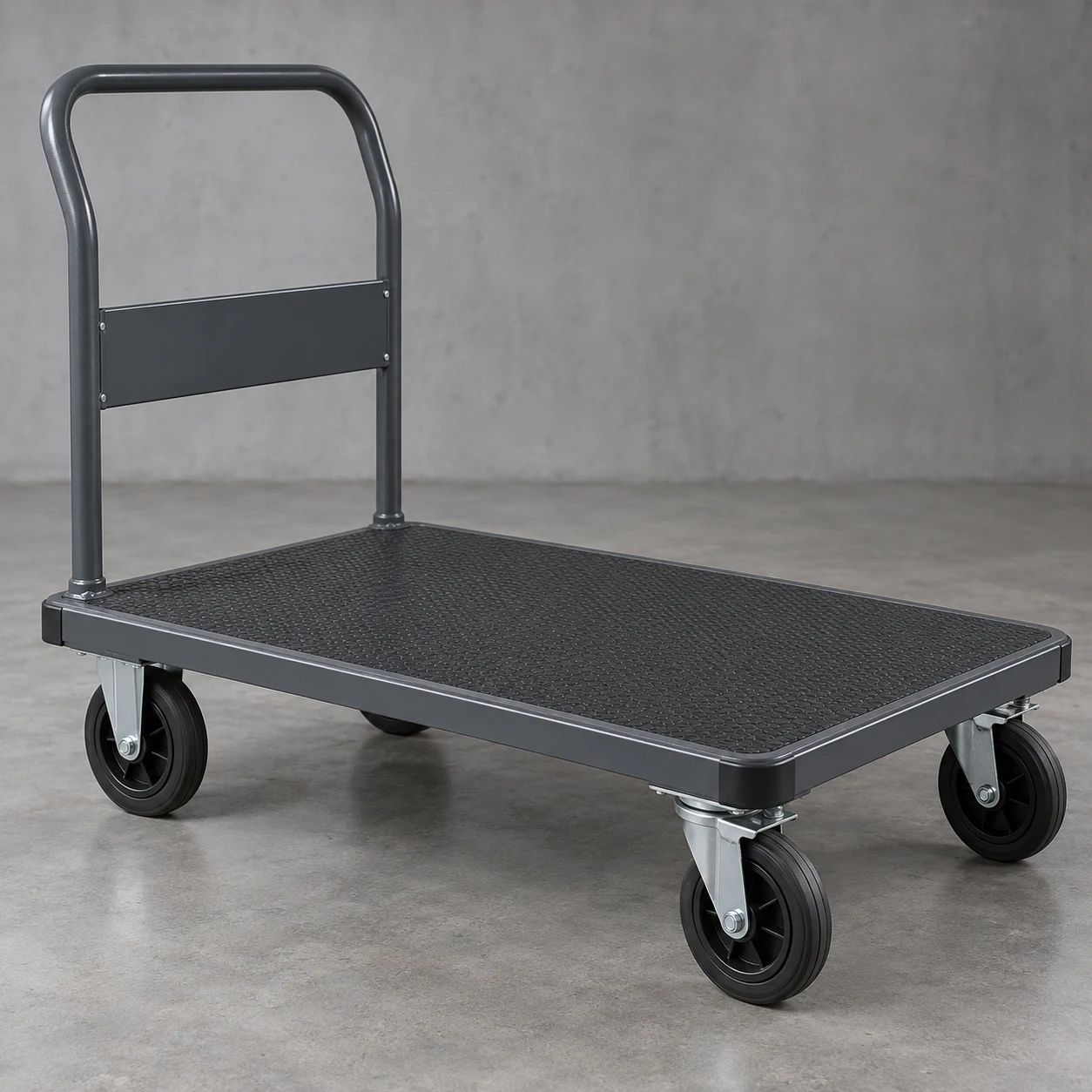 Wide-deck trolley